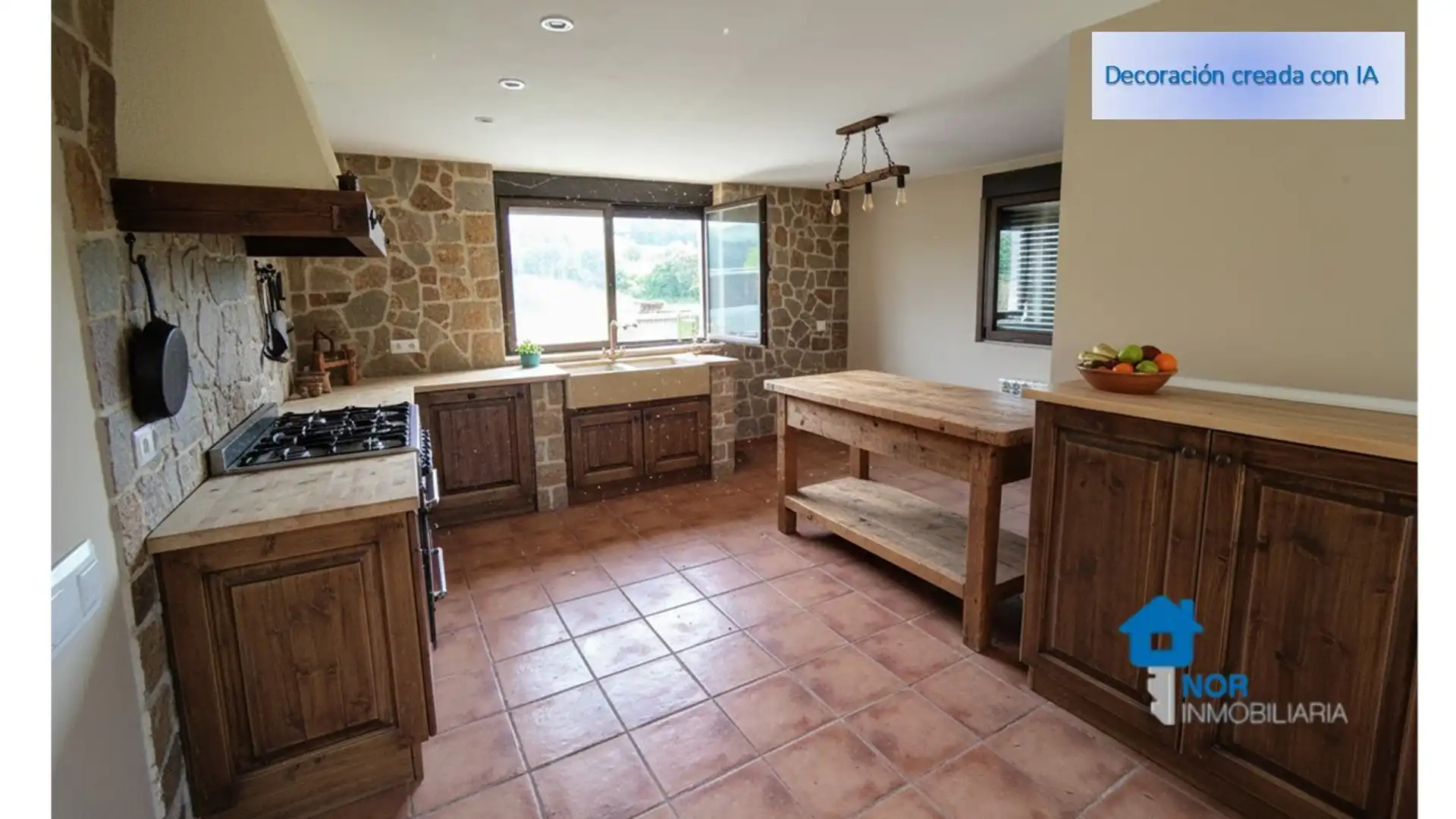 Cocina de Casa adosada en venta en Bareyo con Terraza y Trastero