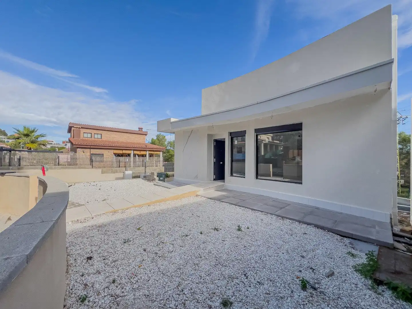 Vista exterior de Casa o chalet en venta en Canyelles con Calefacción, Jardín privado y Piscina
