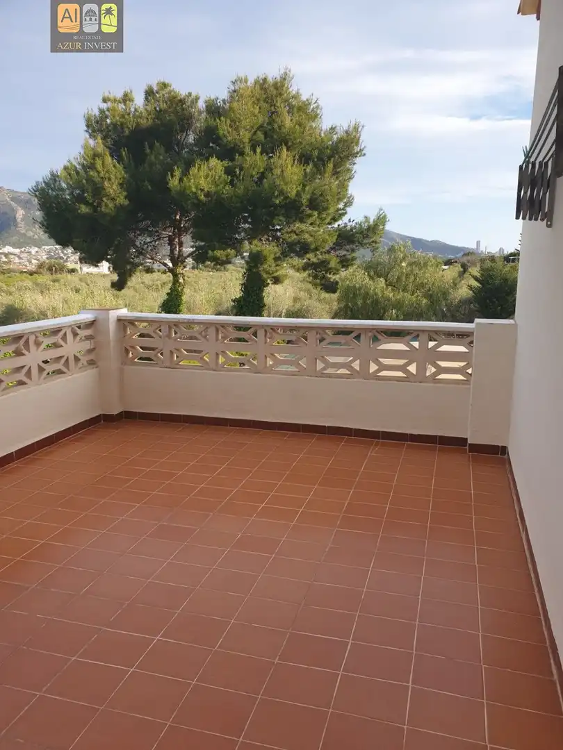 Terraza de Casa o chalet de alquiler en L'Alfàs del Pi con Aire acondicionado, Calefacción y Jardín privado