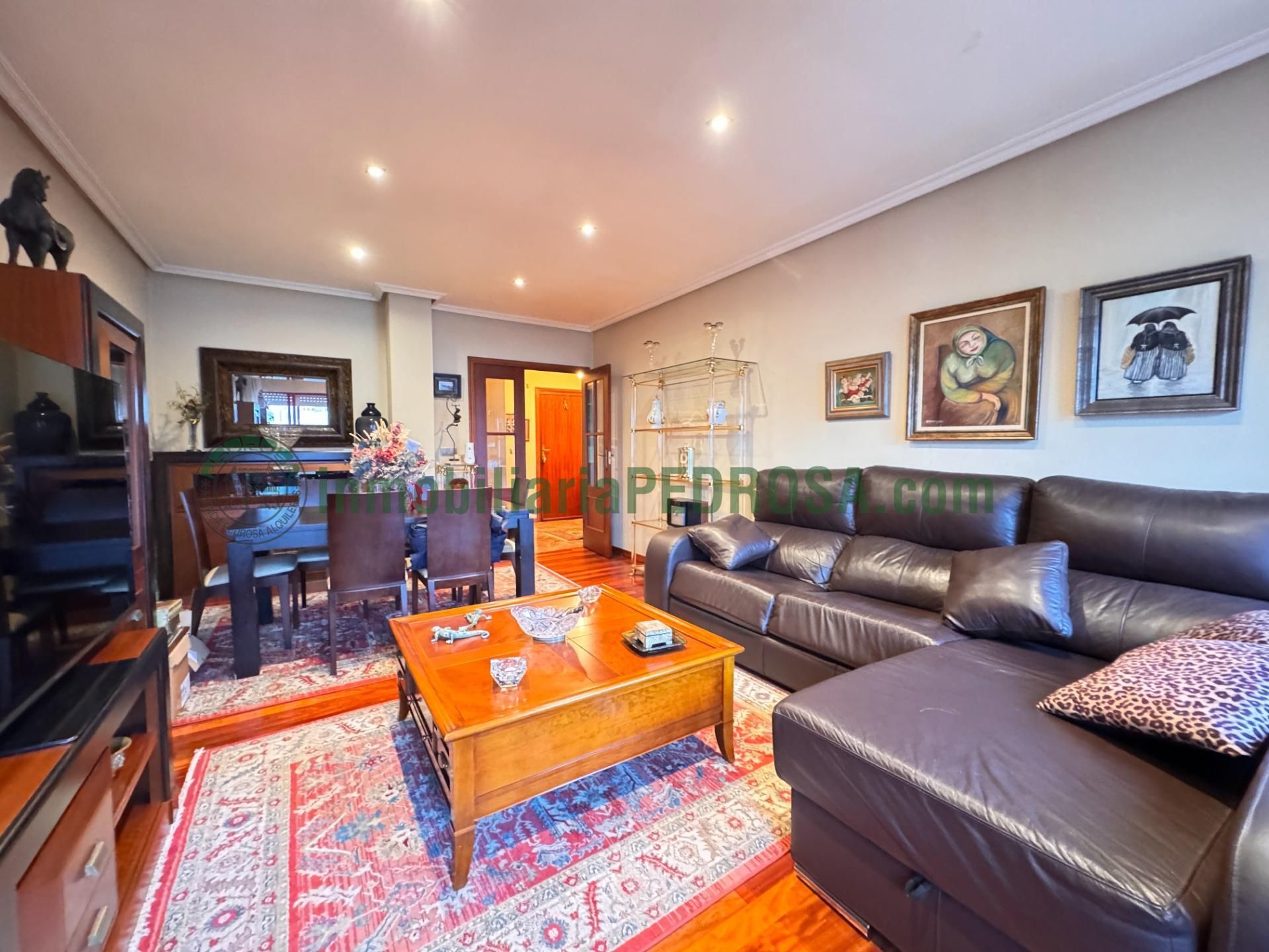 Living room of Flat for sale in Pontevedra Capital   with Heating