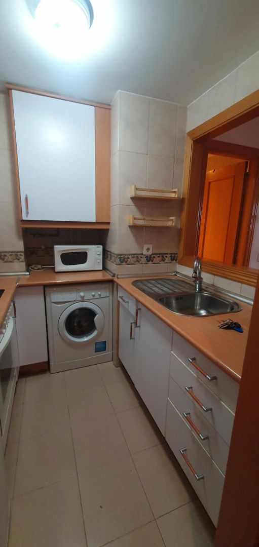 Kitchen of Apartment for sale in  Madrid Capital  with Air Conditioner