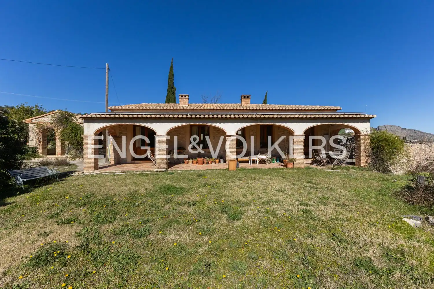 Vista exterior de Casa o chalet en venta en La Vall de Laguar con Calefacción, Jardín privado y Terraza