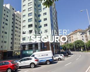 Vista exterior de Pis de lloguer en A Coruña Capital  amb Calefacció, Terrassa i Traster