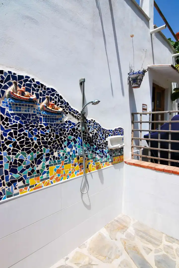 Garden of Country homes for sale in Vélez de Benaudalla  with Terrace, Storage room and Swimming Pool