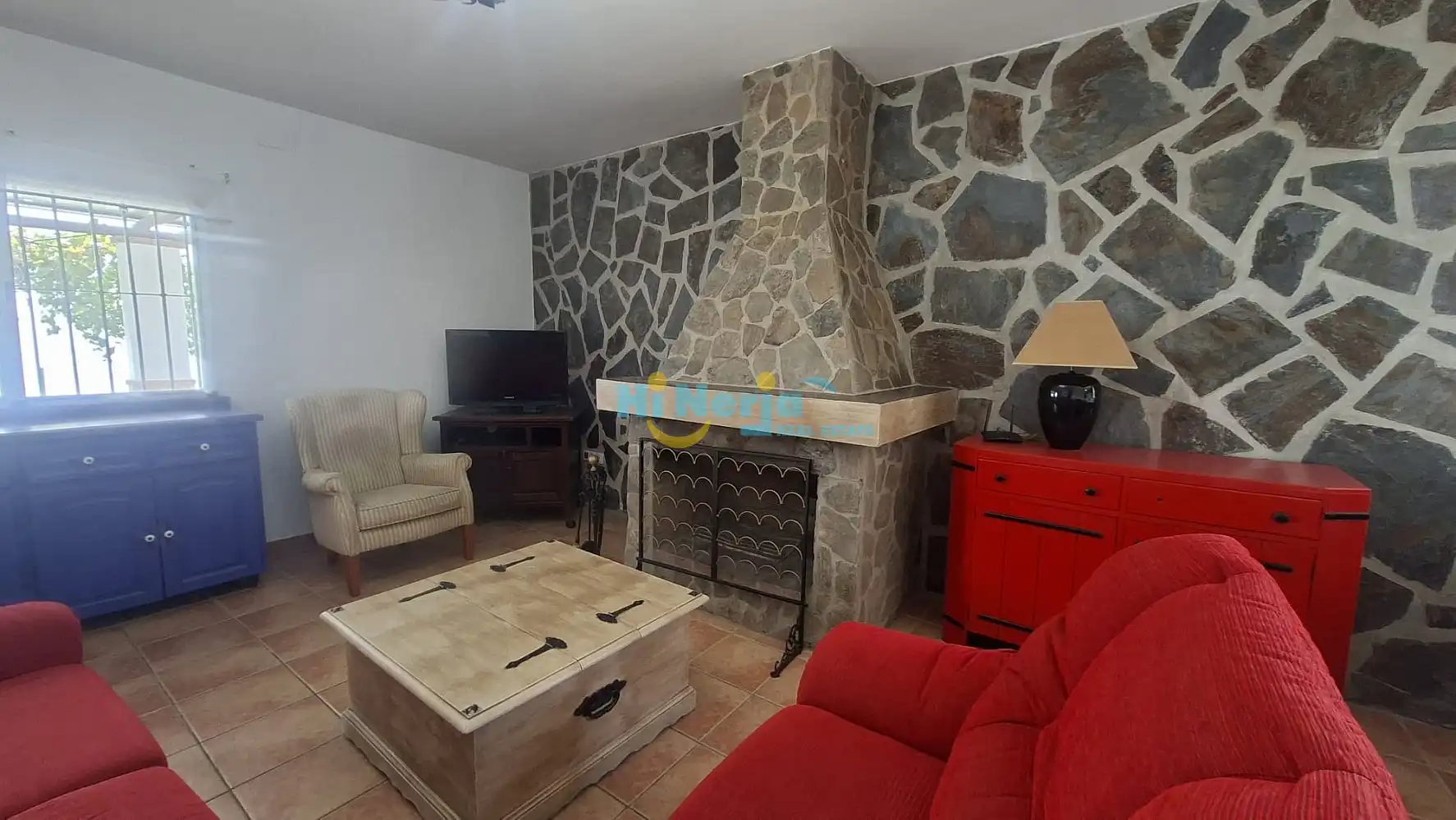 Sala de estar de Casa o chalet de alquiler en Vélez-Málaga con Terraza, Amueblado y Horno