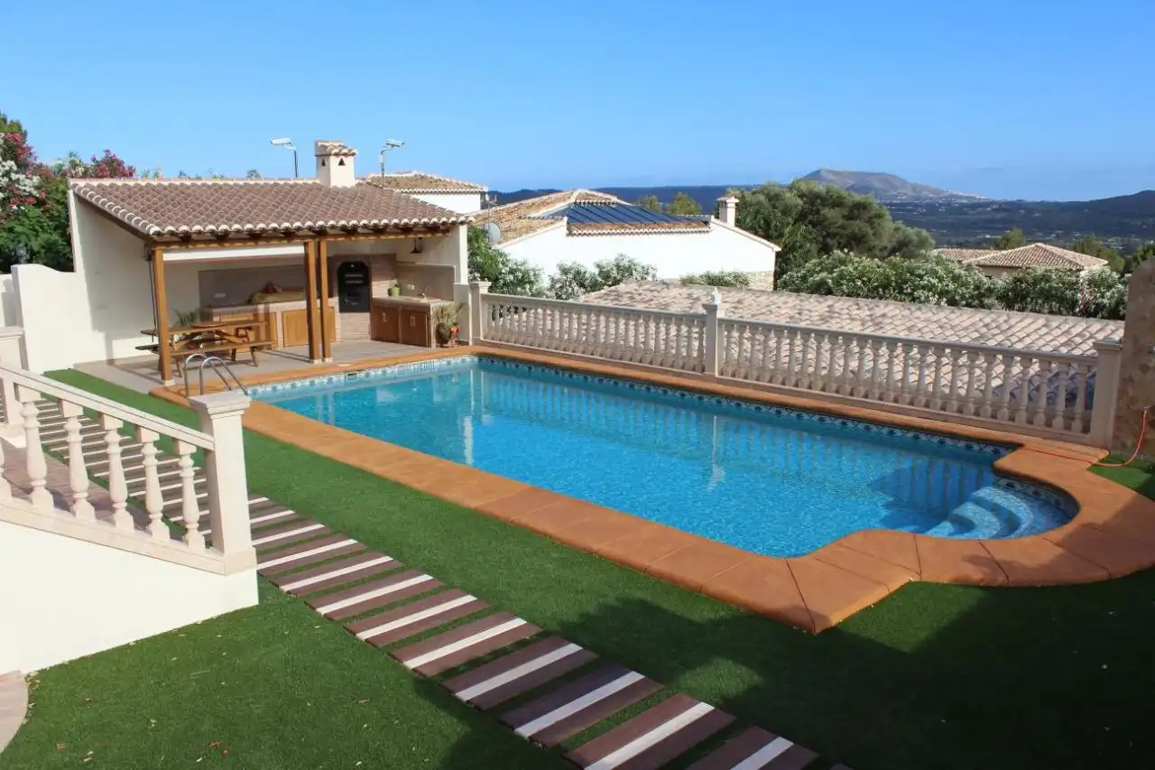 Swimming pool of Houses for sale in Jávea / Xàbia  with Air Conditioner, Heating and Private garden