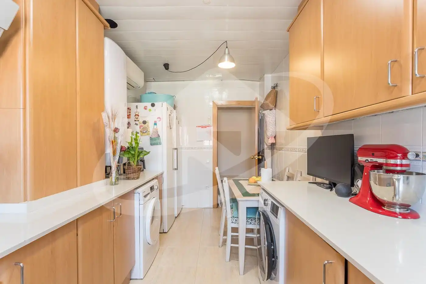 Kitchen of Duplexes for sale in Sabadell  with Air Conditioner, Heating and Terrace