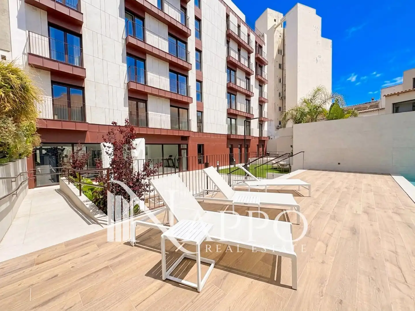 Terrace of Flat for rent in  Palma de Mallorca  with Air Conditioner, Terrace and Swimming Pool