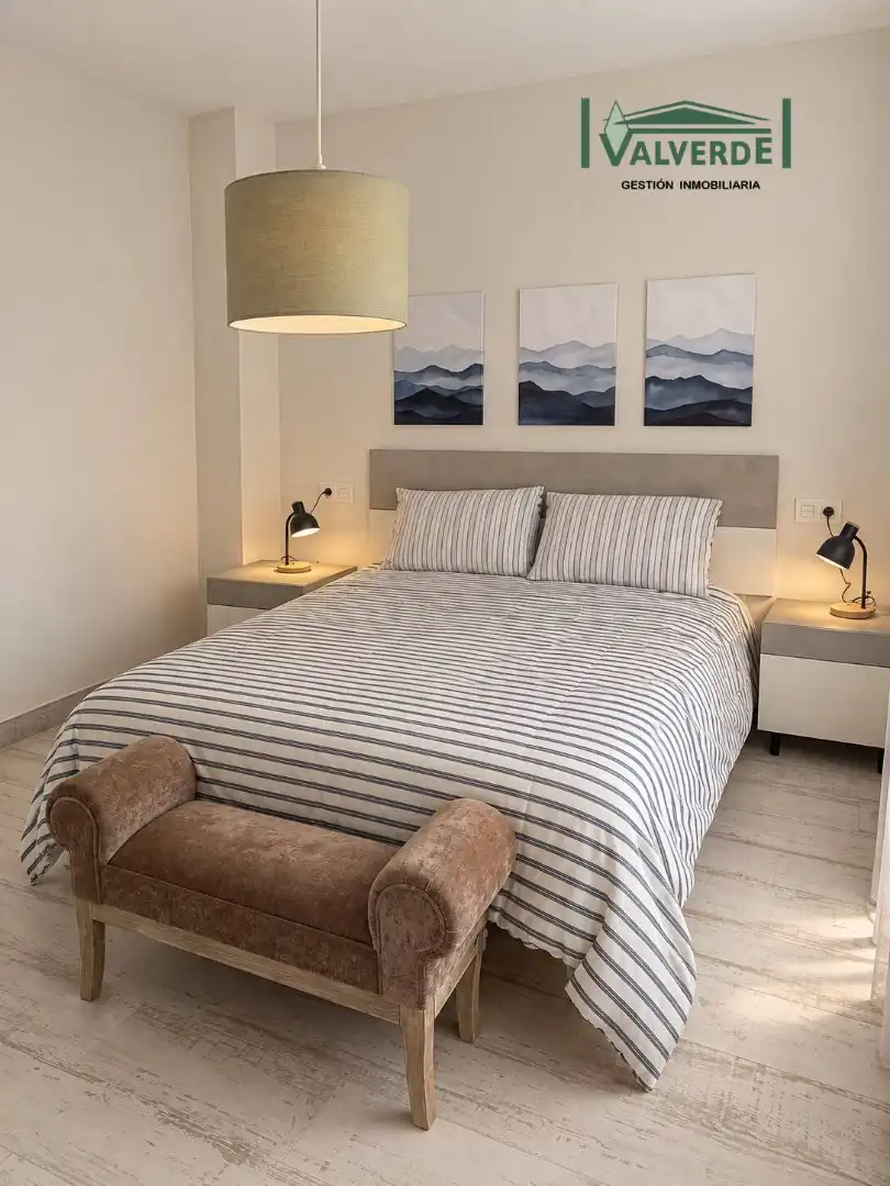 Schlafzimmer von Wohnungen zur Miete in Granada mit Klimaanlage, Heizung und Möbliert