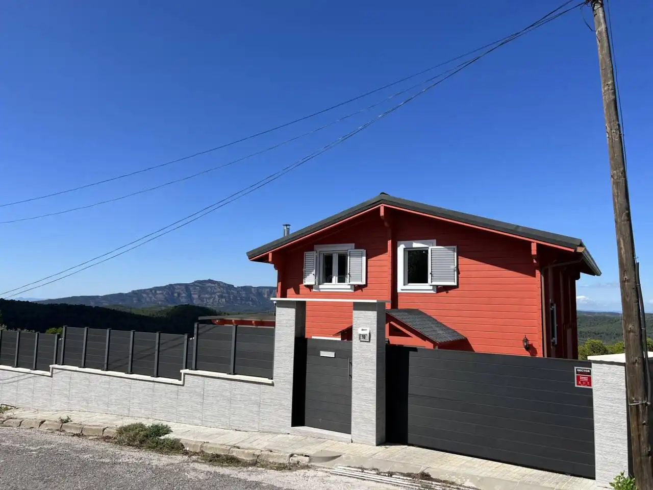 Vista exterior de Casa o chalet en venta en Caldes de Montbui con Calefacción, Jardín privado y Parquet