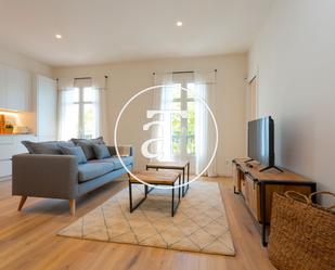 Living room of Flat to rent in  Barcelona Capital  with Air Conditioner