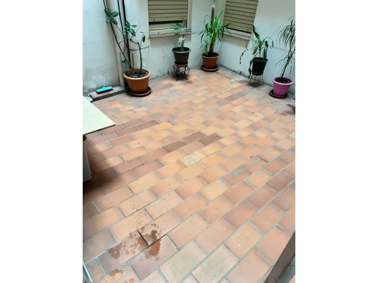Terraza de Piso de alquiler en Girona con Calefacción, Amueblado y Balcón