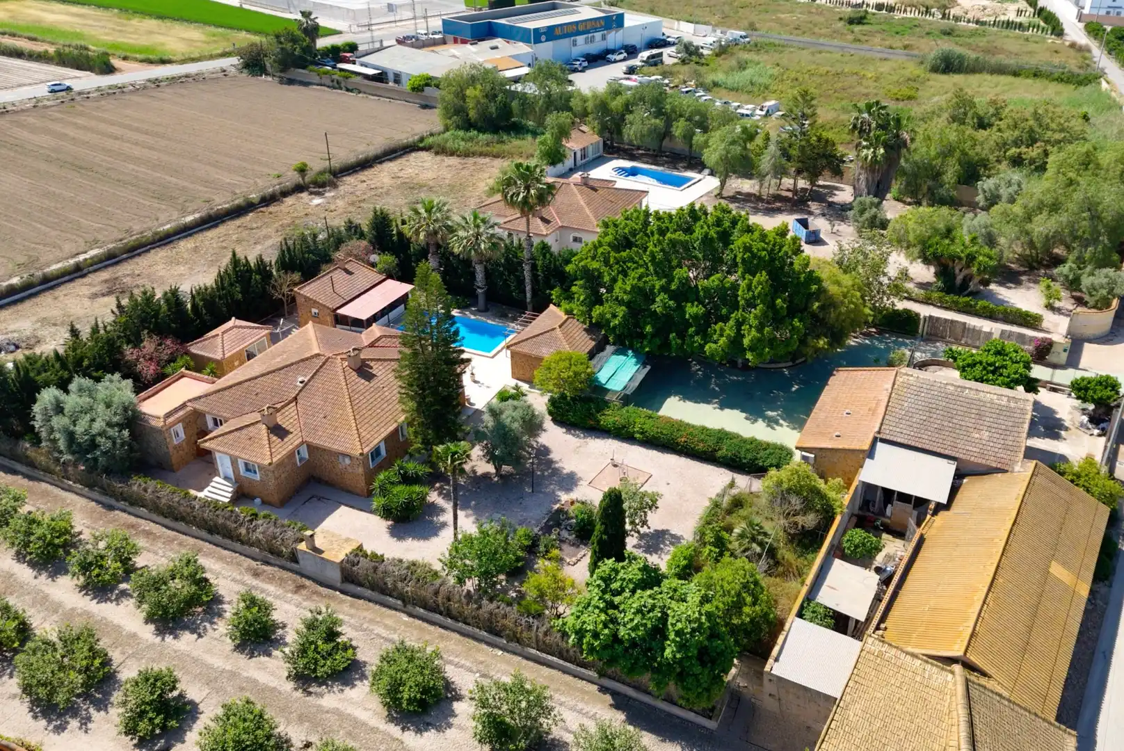Vista exterior de Finca rústica en venda en Daya Vieja amb Terrassa i Piscina