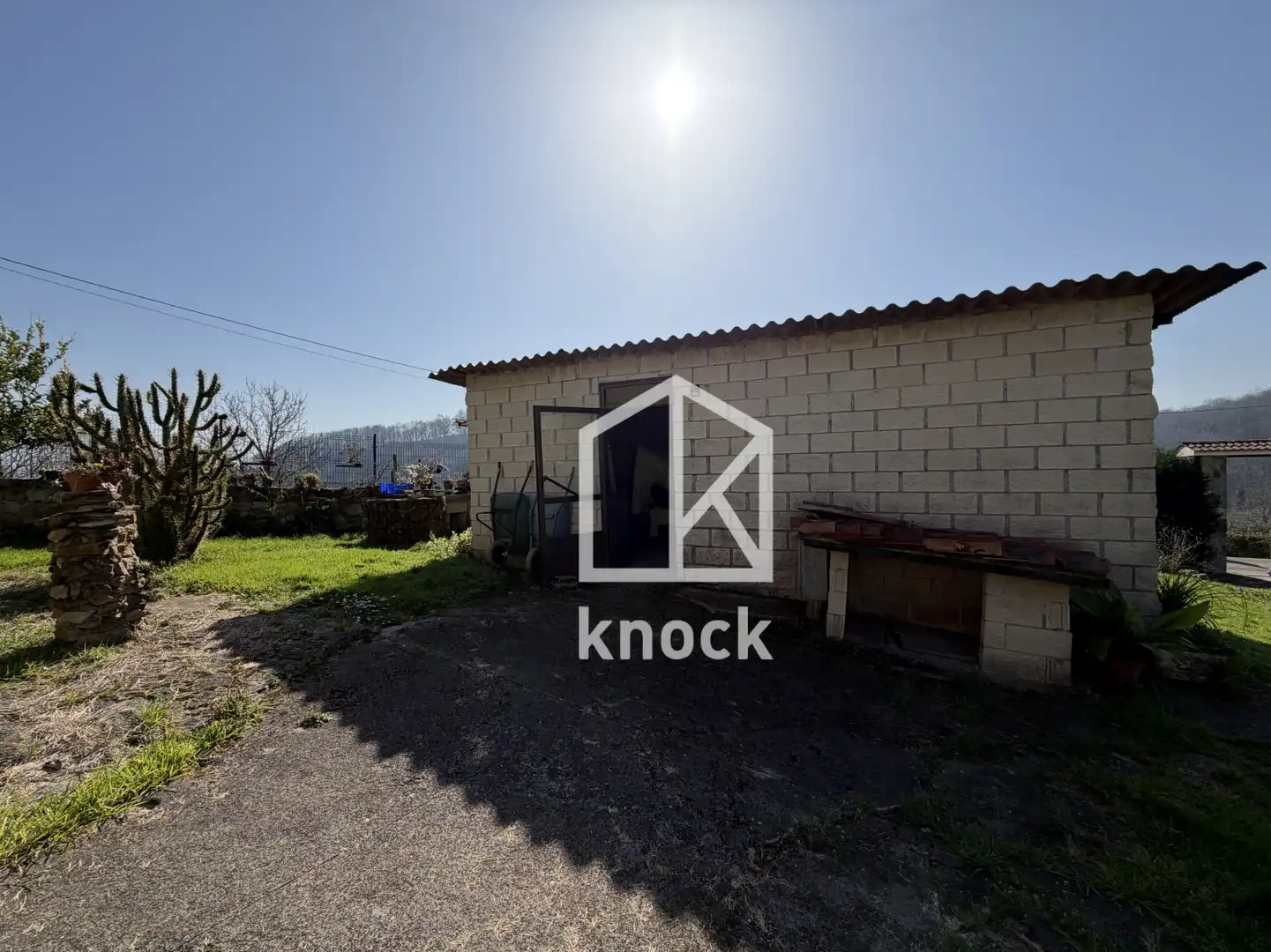 Vista exterior de Casa o xalet en venda en Langreo amb Calefacció, Terrassa i Traster