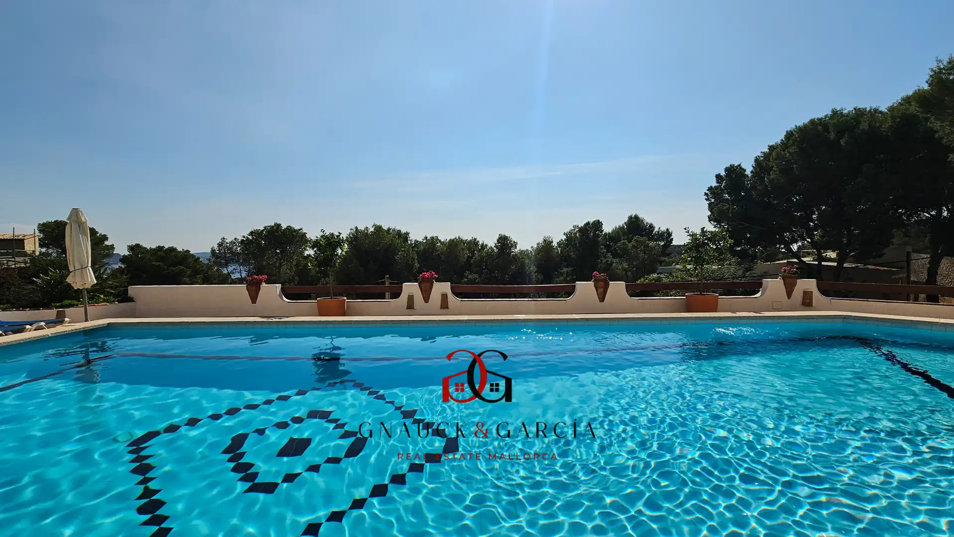 Schwimmbecken von Wohnung zum Verkauf in Calvià mit Klimaanlage, Heizung und Terrasse