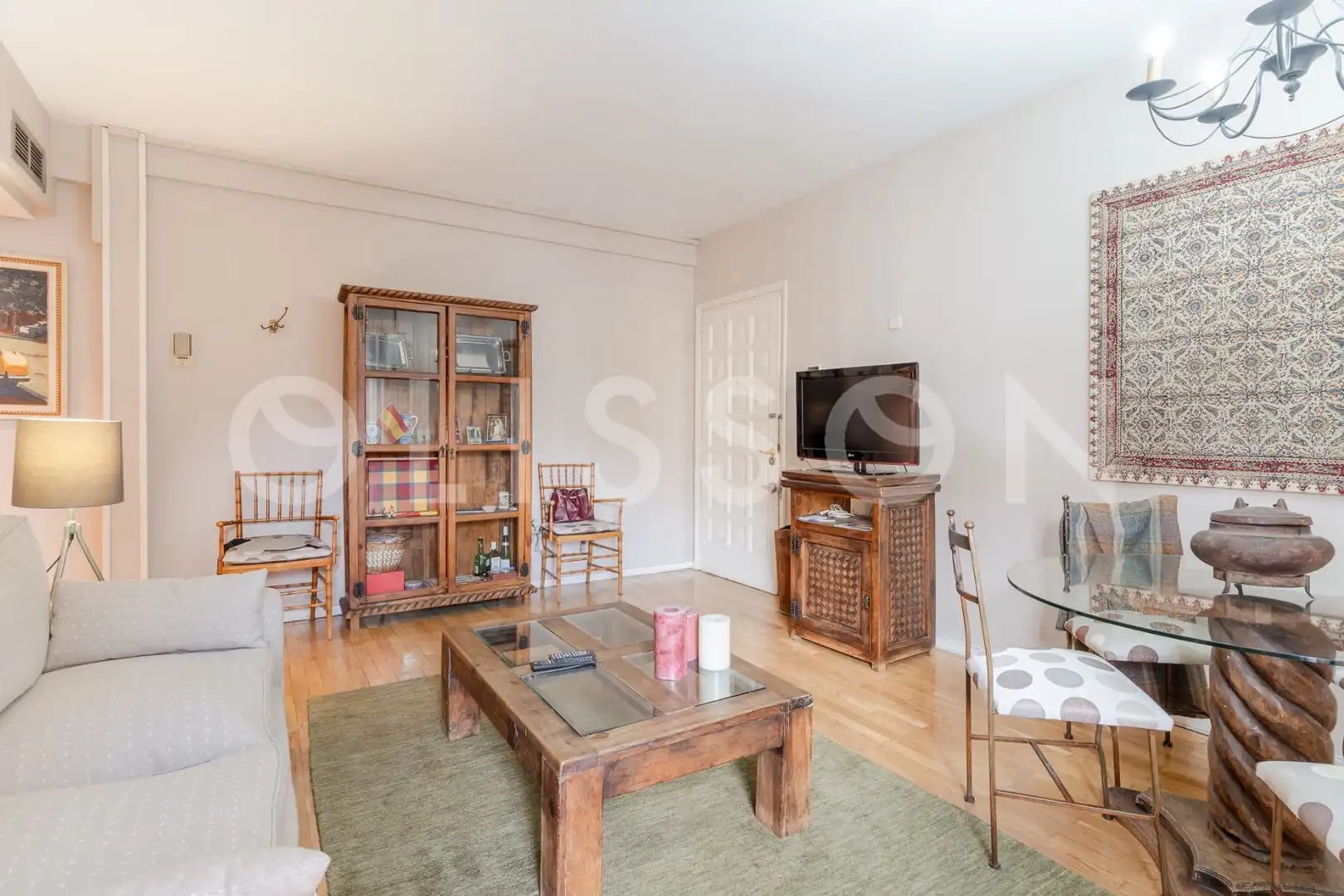 Sala d'estar de Pis en venda en Madrid amb Terrassa i Traster