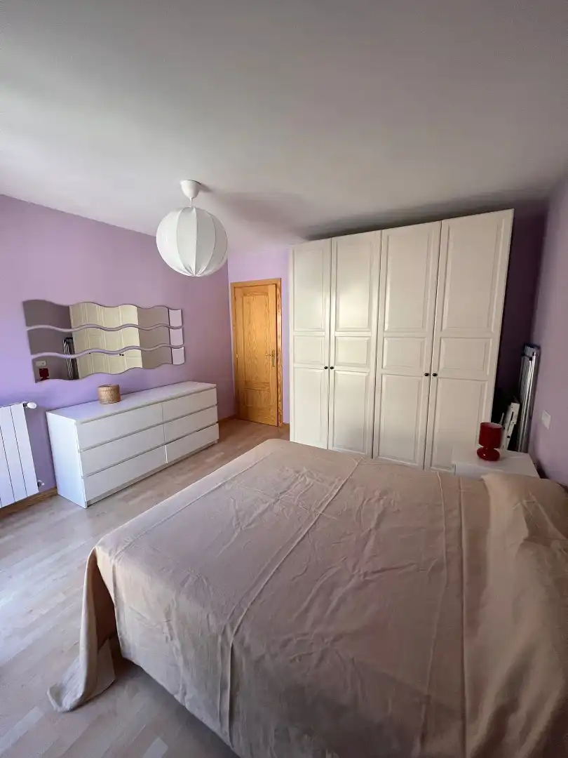 Bedroom of Flat for sale in Biescas  with Heating, Parquet flooring and Furnished