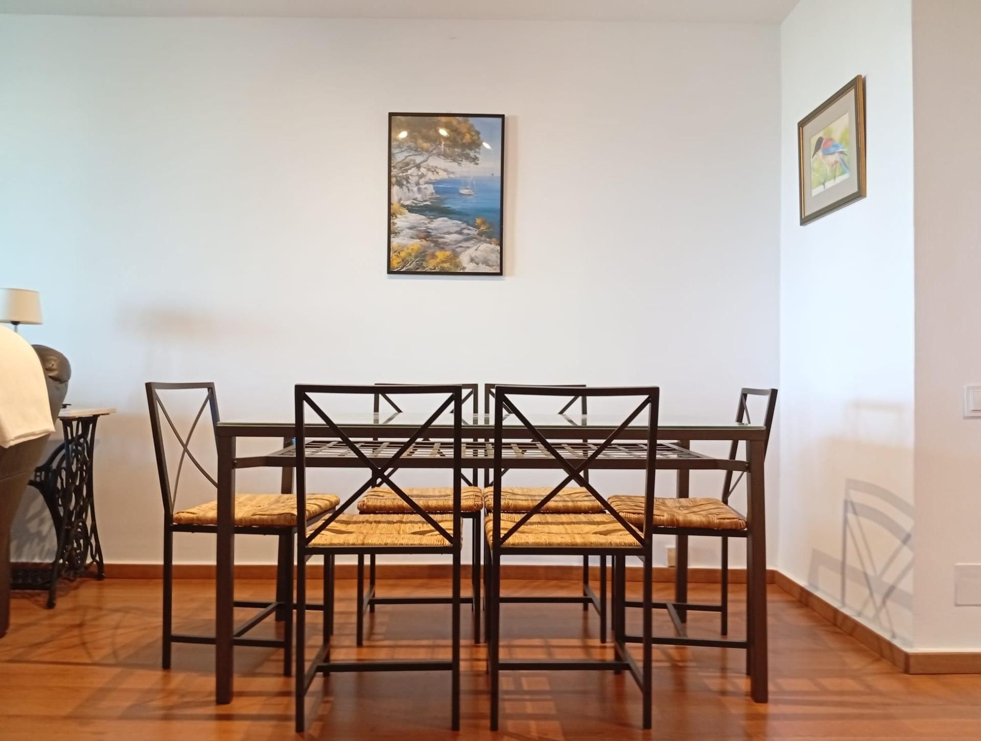 Dining room of Flat to rent in  Palma de Mallorca  with Air Conditioner, Private garden and Balcony