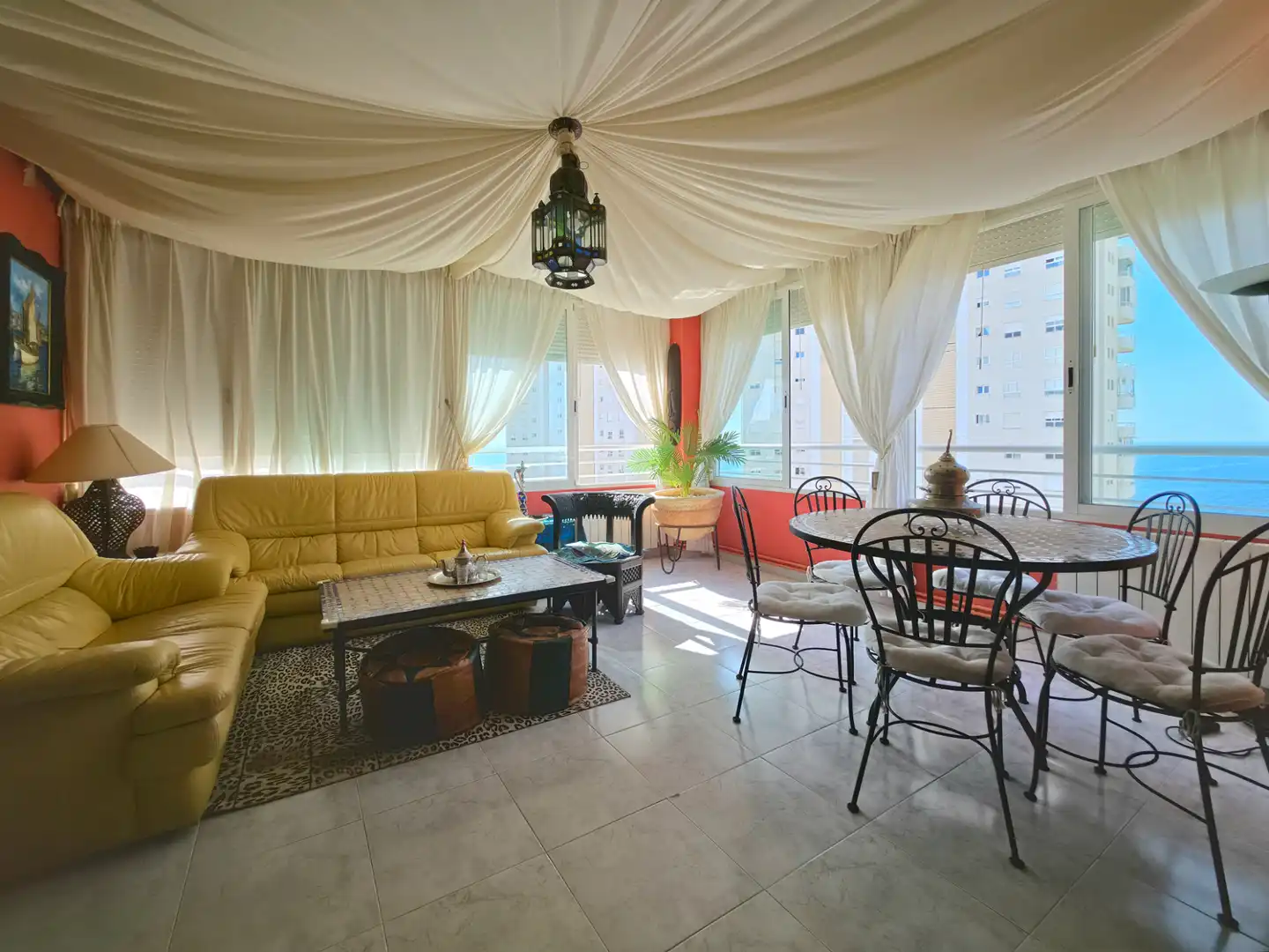 Sala de estar de Piso en venta en Benidorm con Aire acondicionado, Calefacción y Terraza