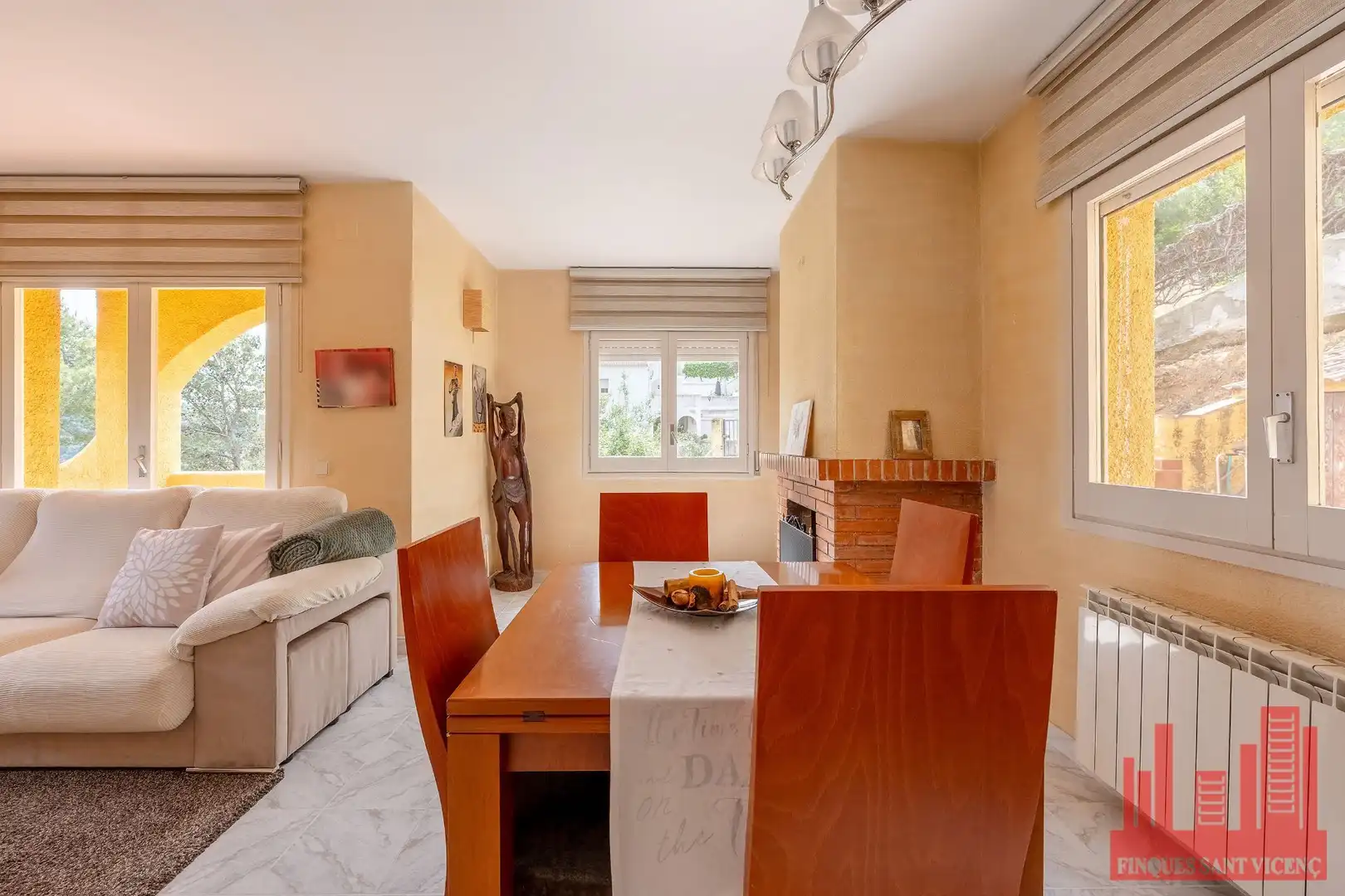 Comedor de Casa o chalet en venta en Vallirana con Aire acondicionado, Calefacción y Piscina