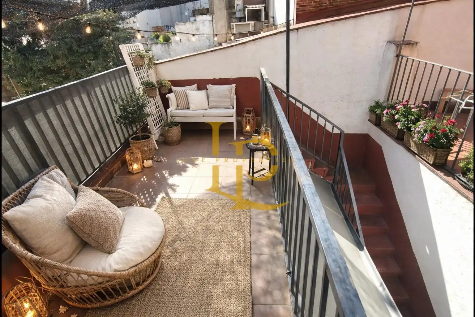 Terrassa de Casa o xalet en venda en Sabadell amb Aire condicionat, Parquet i Terrassa