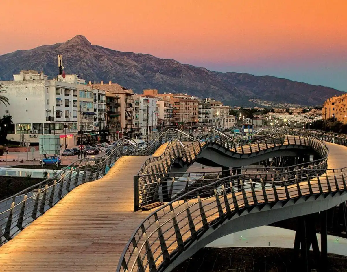 Vista exterior de Pis en venda en Marbella