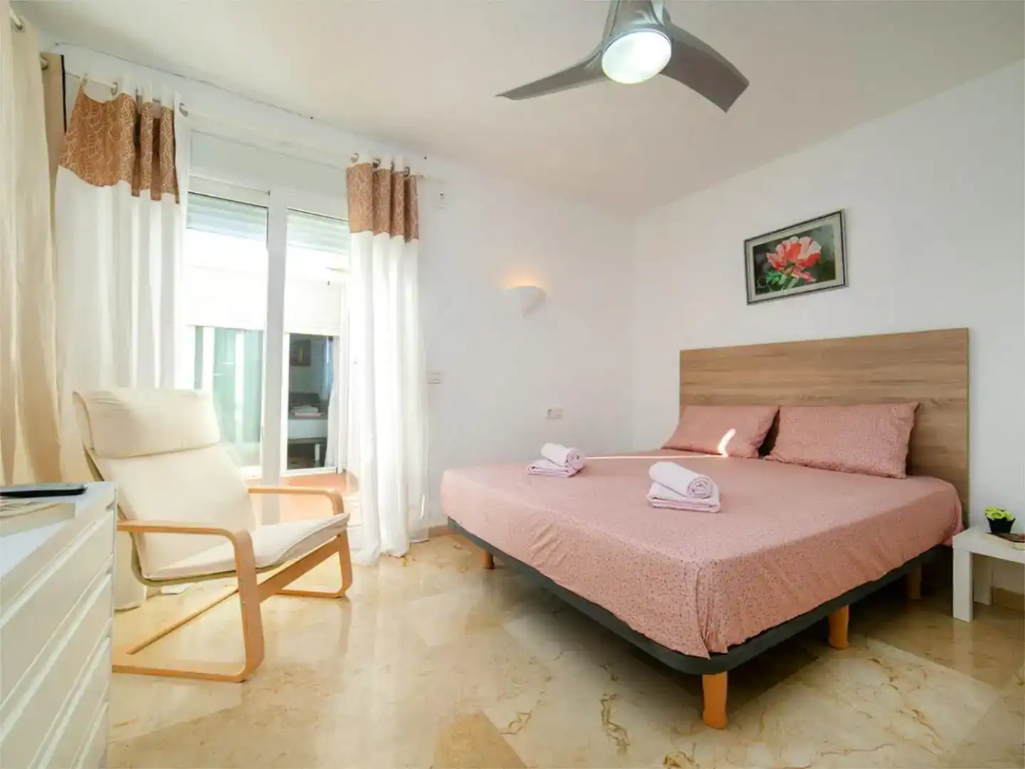 Dormitori de Casa o xalet en venda en Moraira amb Aire condicionat, Piscina i Balcó