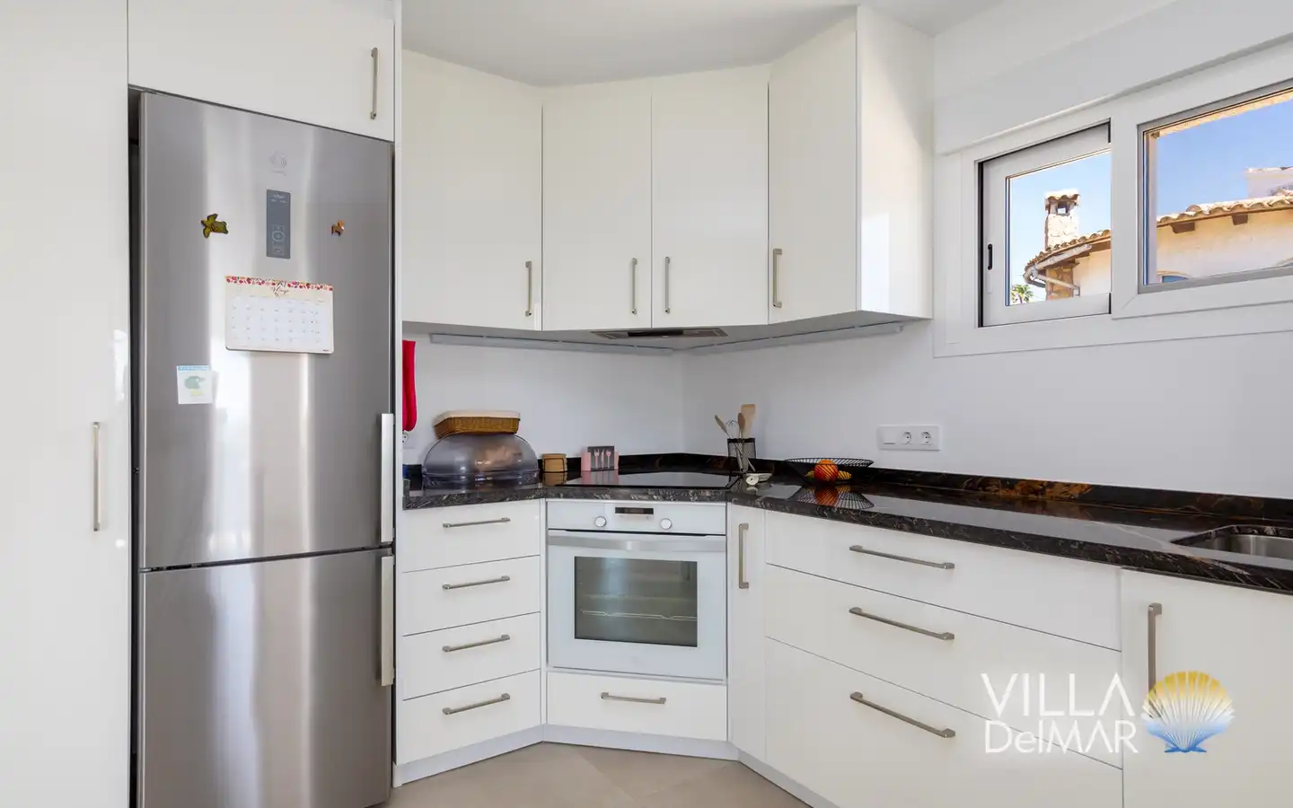 Kitchen of Houses for sale in Calpe / Calp  with Air Conditioner, Heating and Private garden