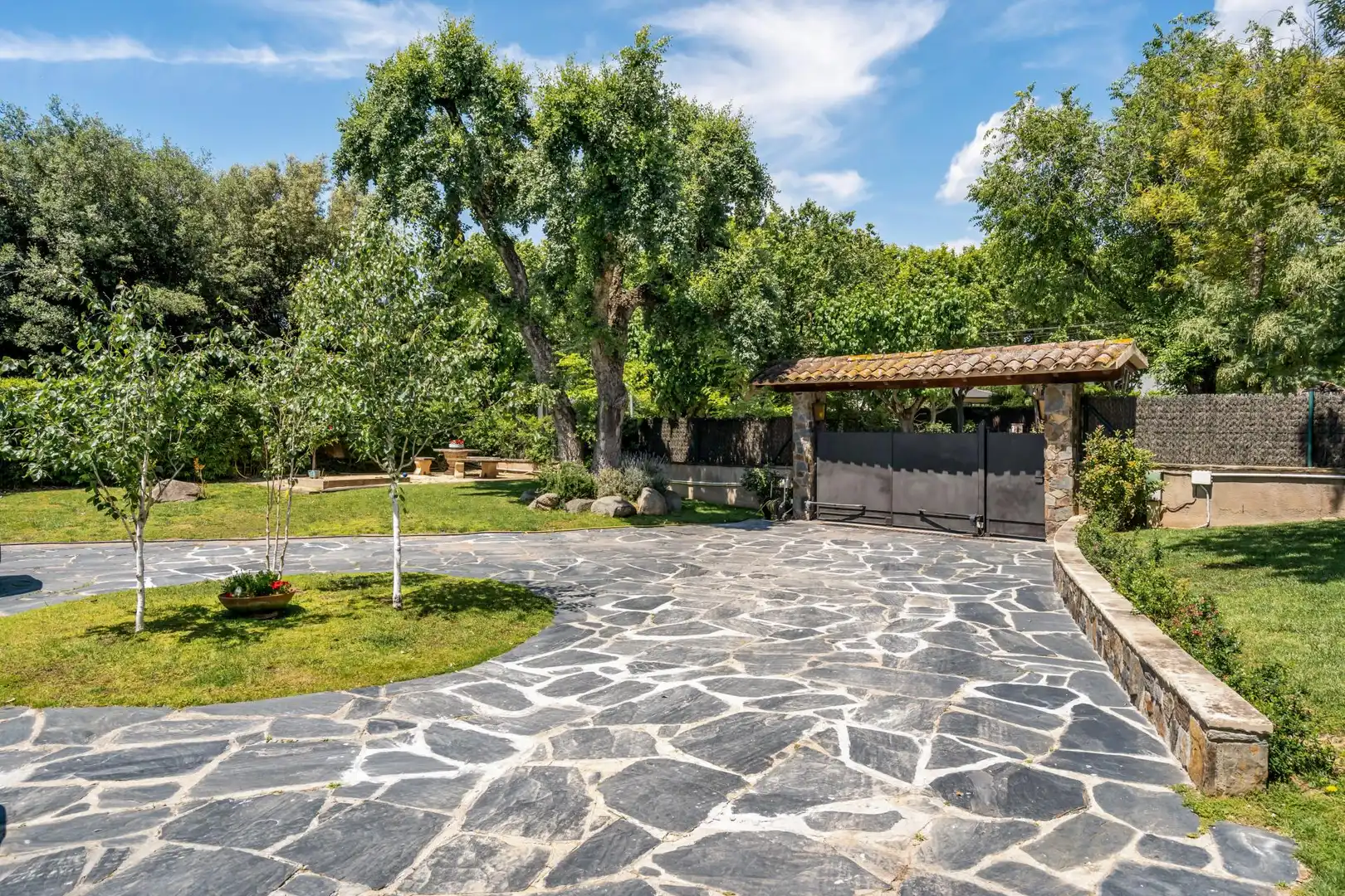Jardí de Casa o xalet en venda en Cardedeu amb Calefacció, Jardí privat i Terrassa