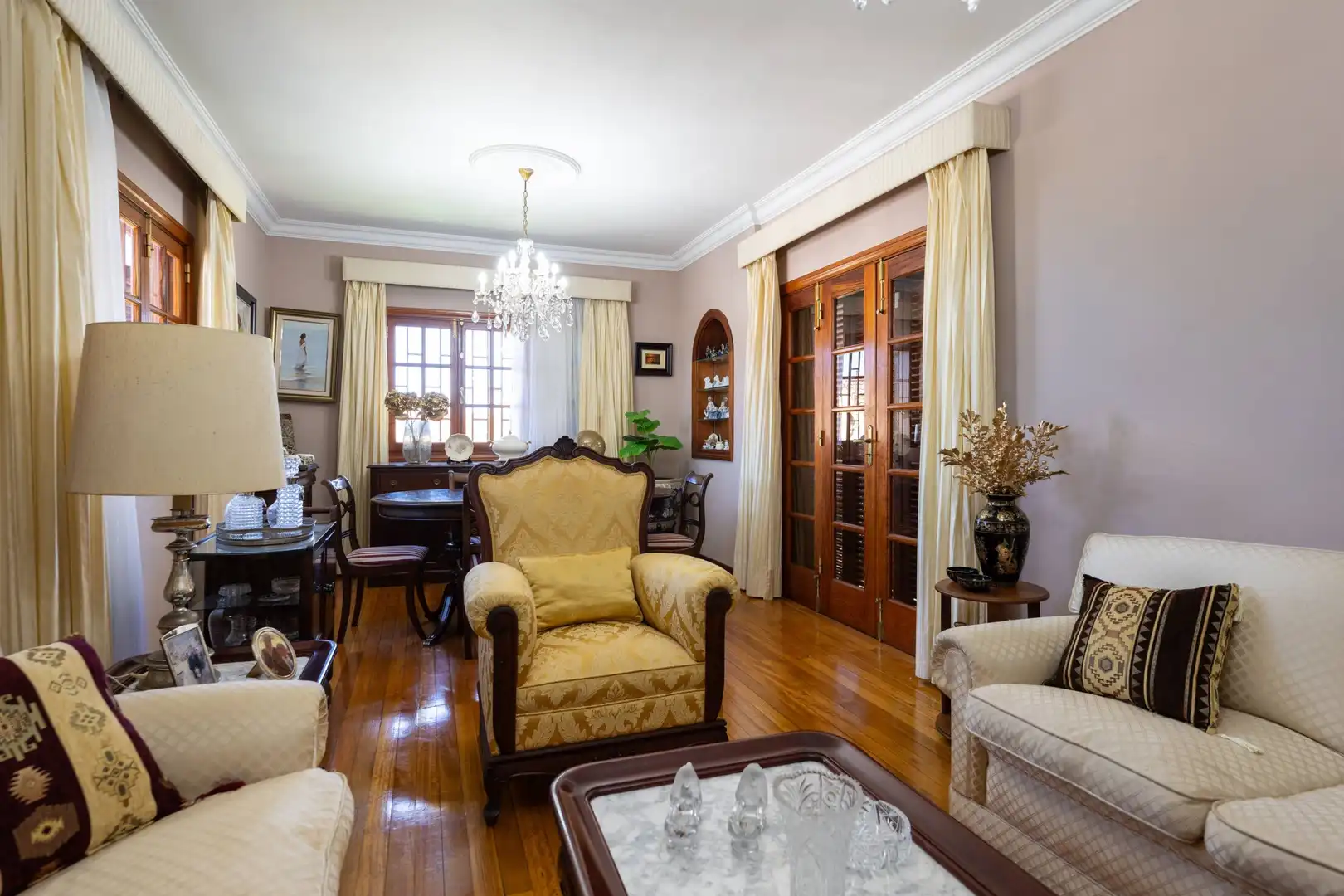 Sala de estar de Casa o chalet en venta en Santa Brígida con Jardín privado, Terraza y Trastero