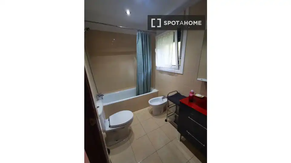 Baño de Apartamento para compartir en Ibarra con Aire acondicionado, Calefacción y Terraza