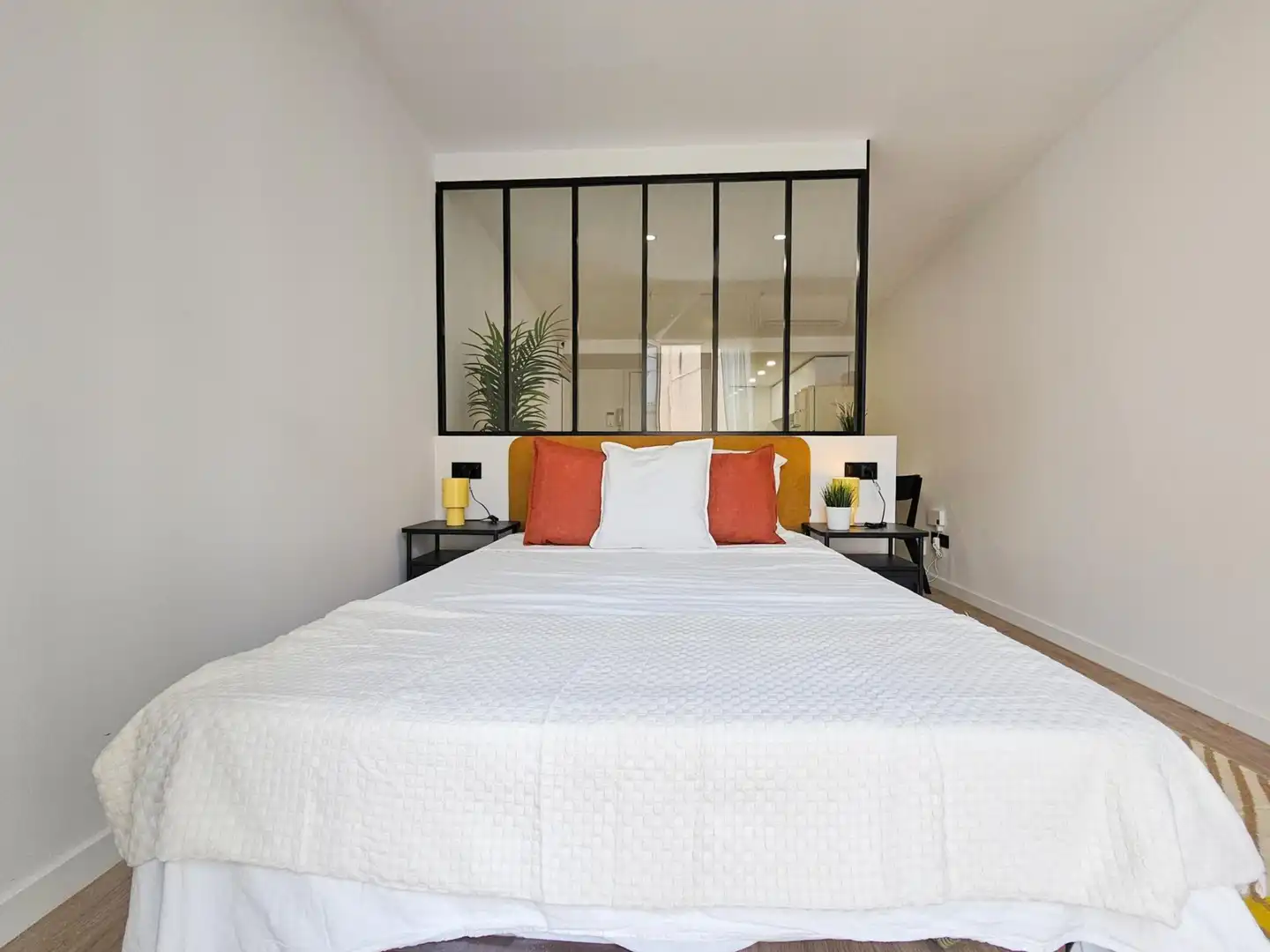Schlafzimmer von Wohnung zum Verkauf in Barcelona mit Heizung und Terrasse