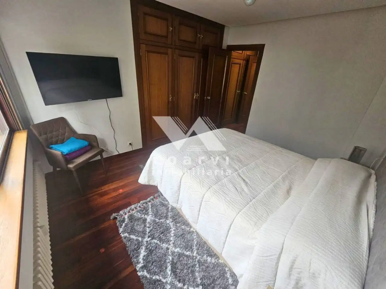 Schlafzimmer von Wohnung zum Verkauf in Ourense Capital  mit Heizung, Parkett und Abstellraum