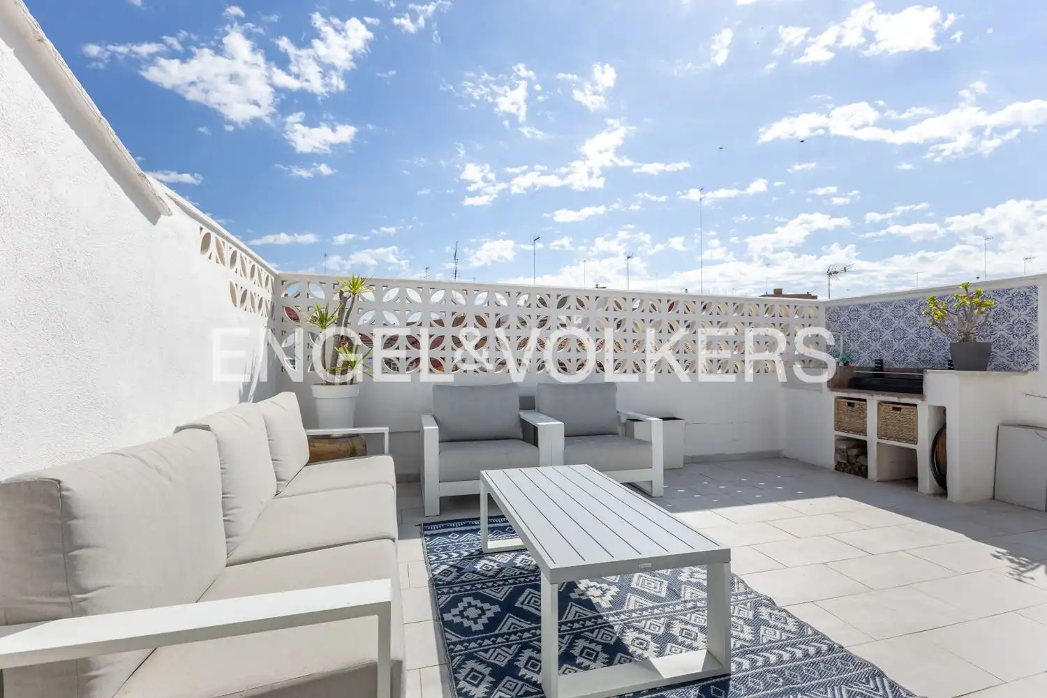 Terrace of Attic for sale in Valencia  with Air Conditioner, Heating and Parquet flooring