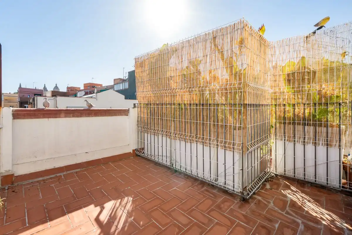 Terrasse von Dachboden zum Verkauf in Barcelona mit Klimaanlage, Heizung und Terrasse