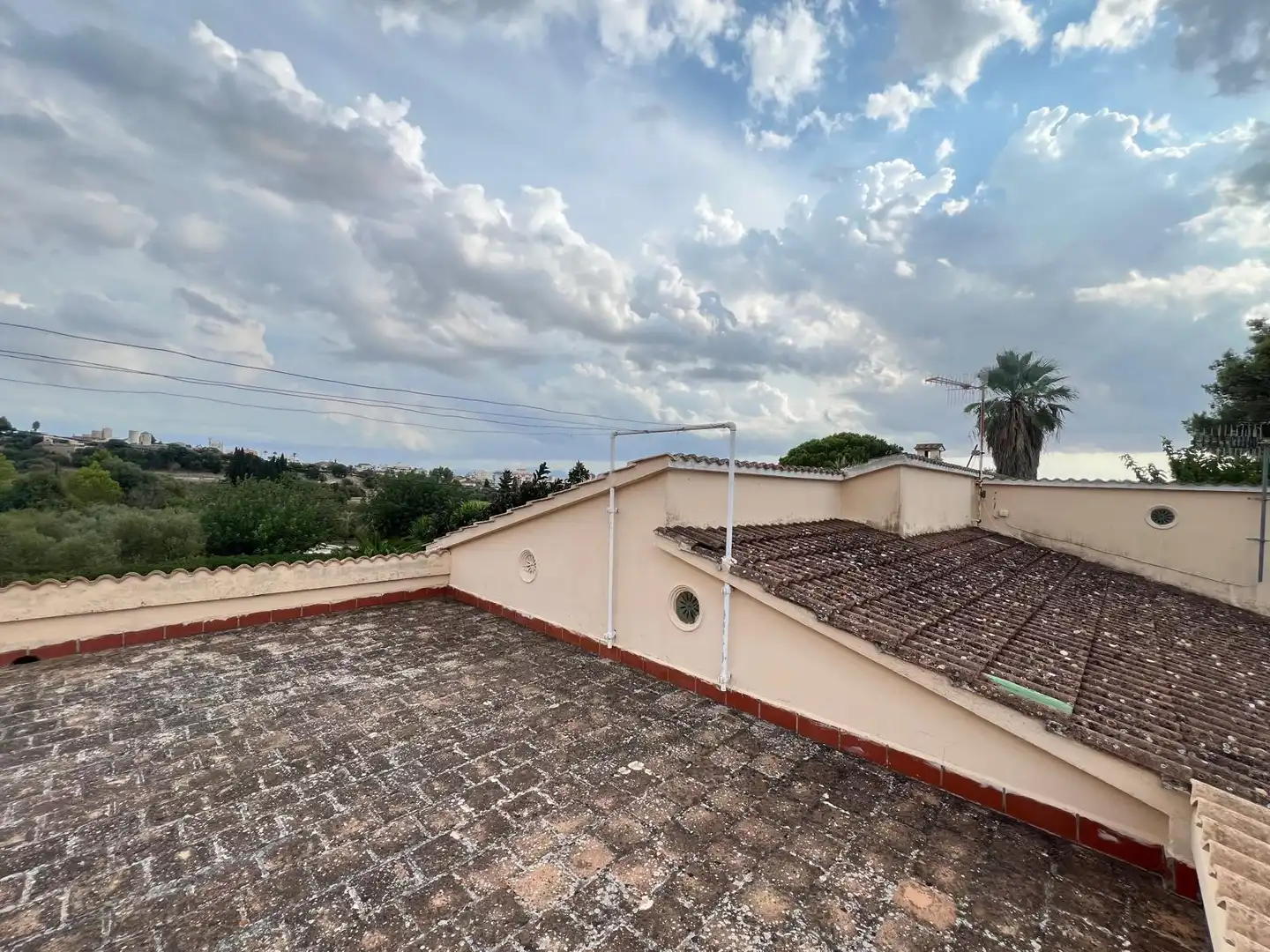 Terraza de Finca rústica en venta en Inca con Aire acondicionado y Jardín privado