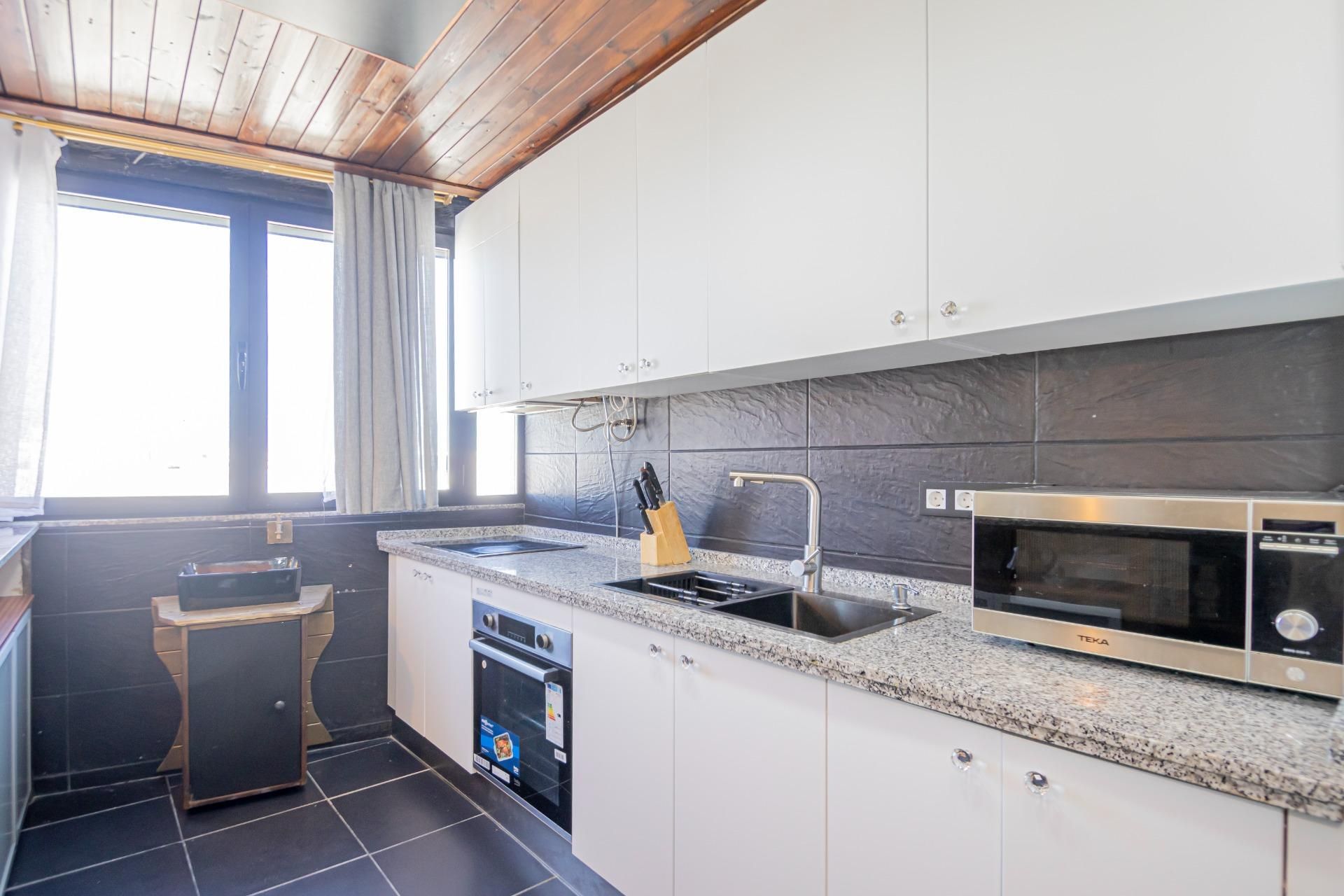 Kitchen of Flat for sale in Chipiona  with Heating and Parquet flooring