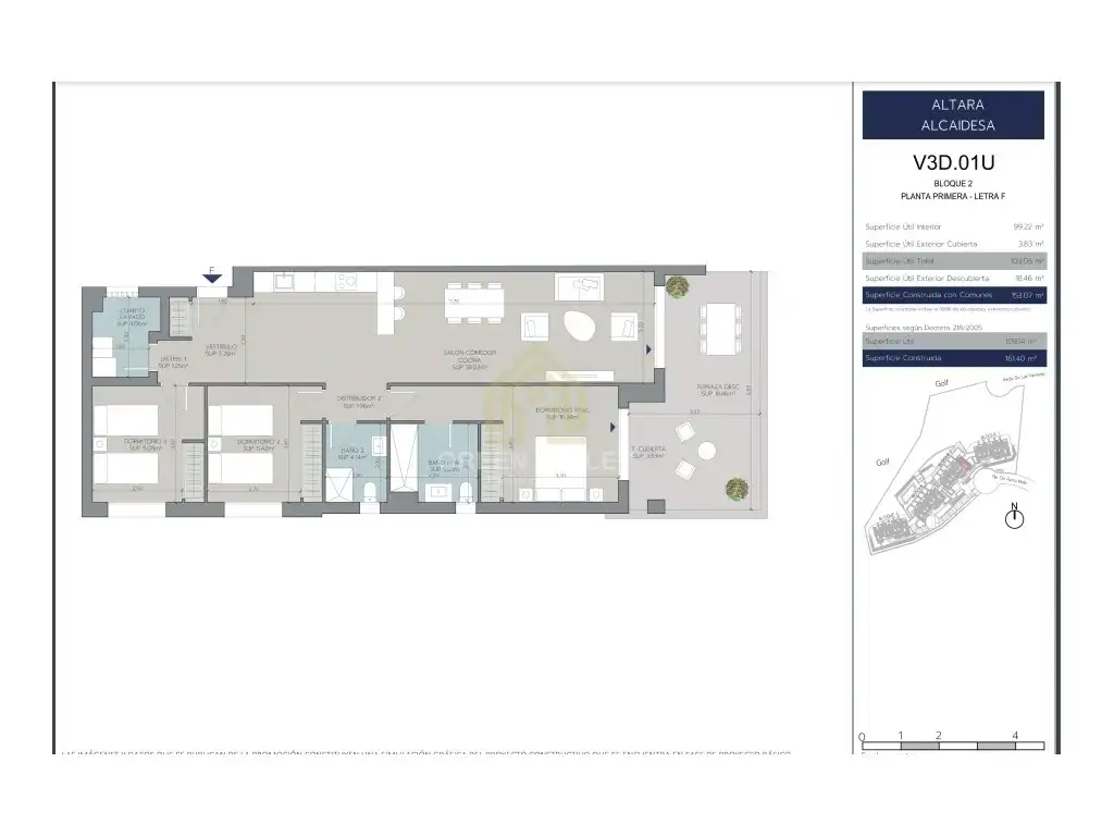 Apartament en venda en La Alcaidesa amb Aire condicionat, Jardí privat i Terrassa