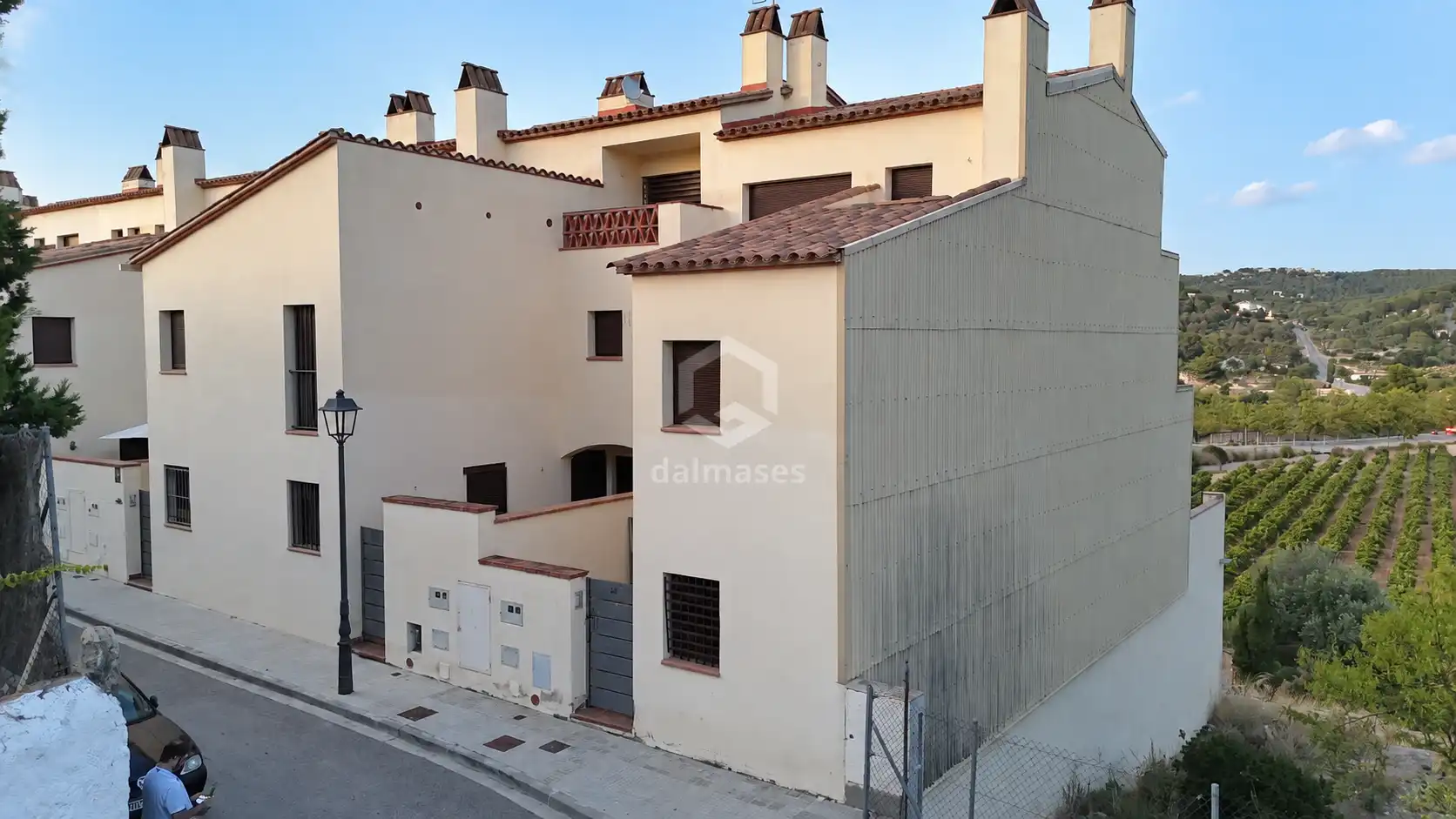 Vista exterior de Casa adosada en venta en Sant Pere de Ribes con Aire acondicionado