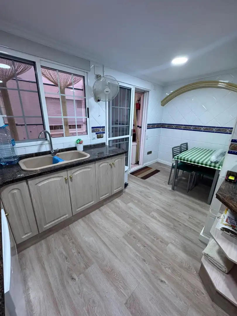 Kitchen of Flat for sale in Torrent  with Air Conditioner, Terrace and Furnished