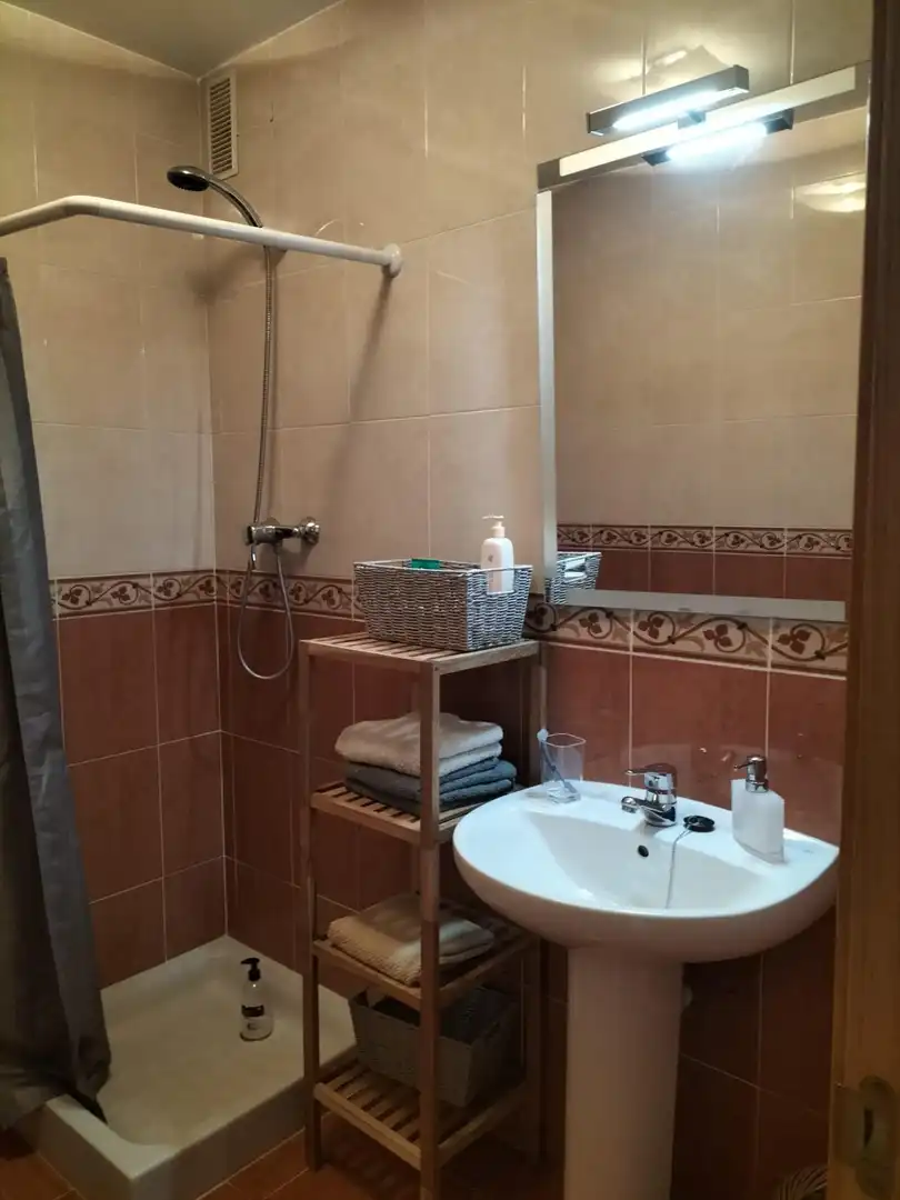 Baño de Apartamento de alquiler en Fuengirola con Terraza, Amueblado y Piscina comunitaria
