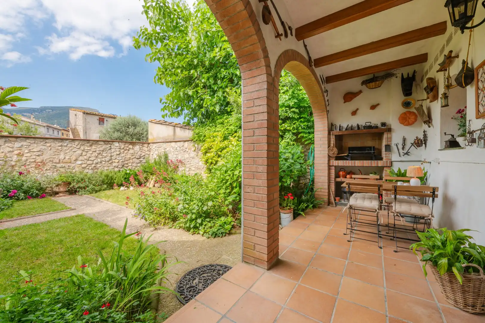 Terrace of Country homes for sale in Tortellà  with Heating
