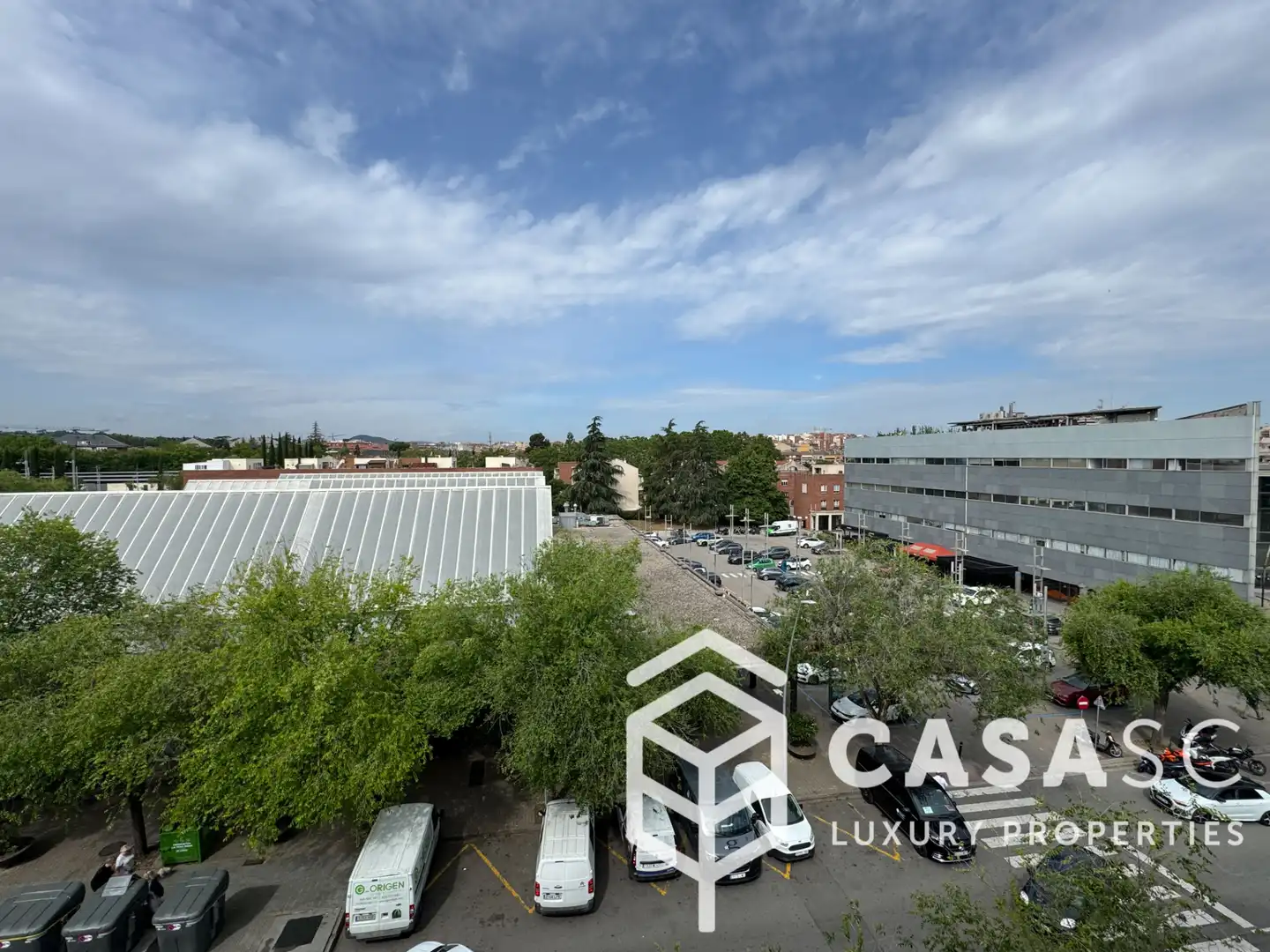Exterior view of Attic for sale in Sant Cugat del Vallès  with Air Conditioner, Heating and Parquet flooring