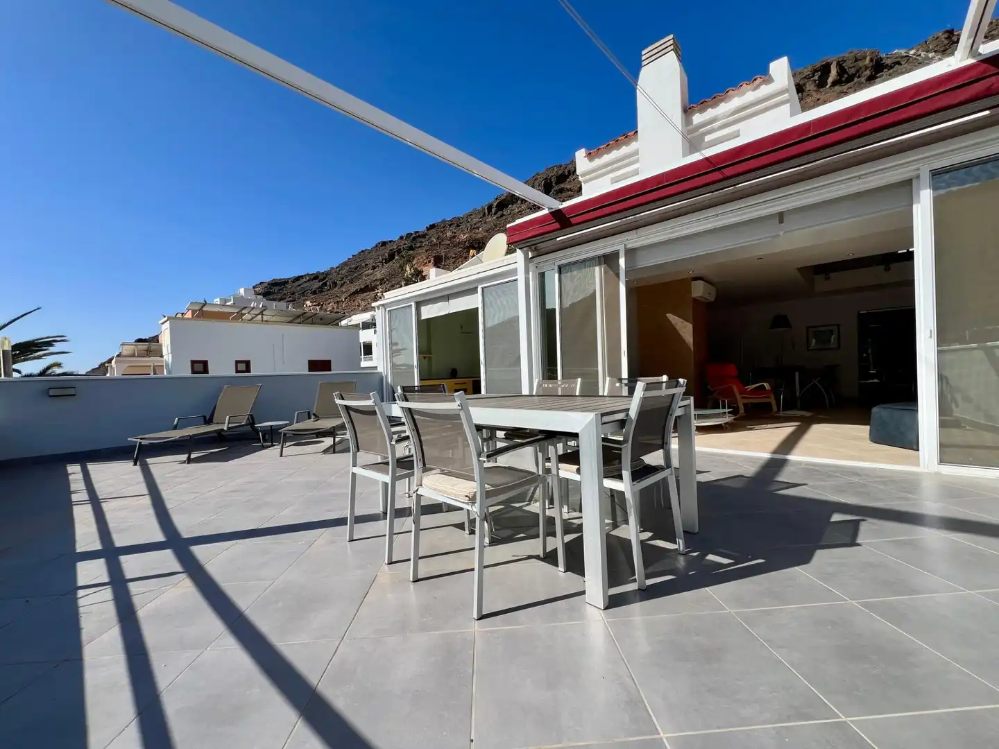 Terrassa de Casa o xalet en venda en Mogán amb Aire condicionat i Terrassa