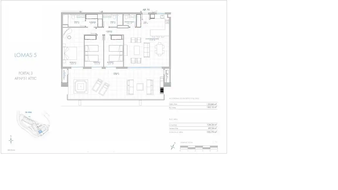 Penthouse mit Pool zum Verkauf in Las Gaviotas  - Carvajal, imagen 24