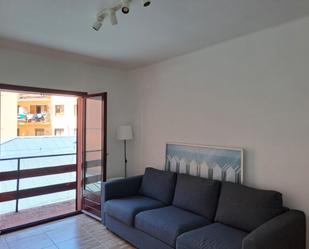 Living room of Flat to rent in Puigcerdà  with Heating, Parquet flooring and Storage room