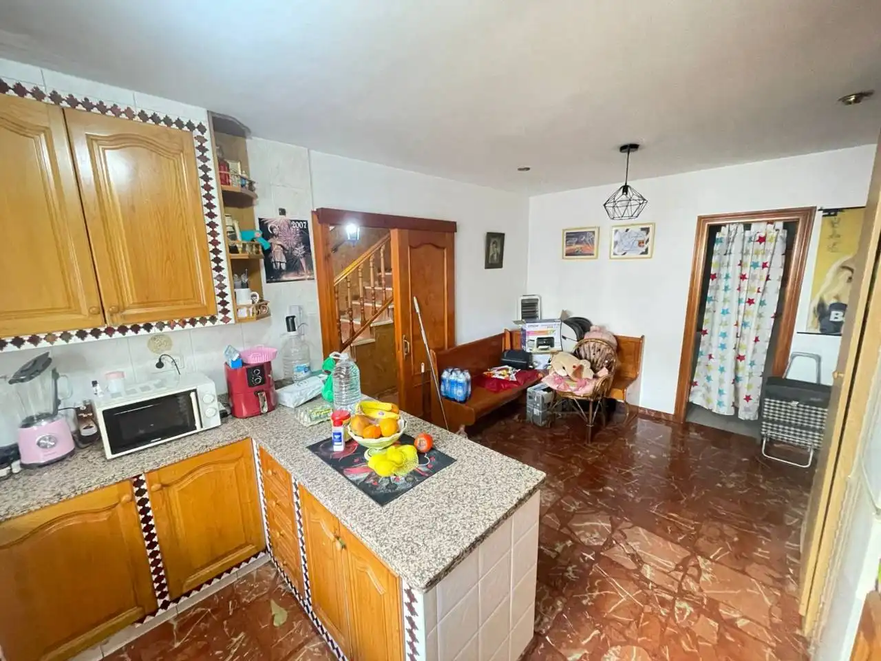 Cuina de Casa adosada en venda en Estepona amb Aire condicionat, Terrassa i Moblat