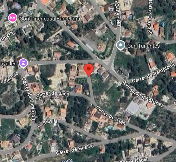 Exterior view of Land for sale in Canyelles