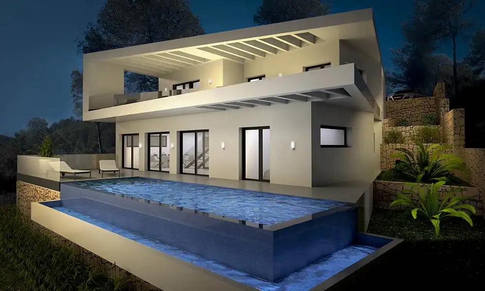 Piscina de Casa o chalet en venta en Altea con Aire acondicionado, Calefacción y Piscina