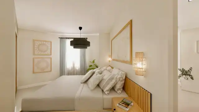 Schlafzimmer von Wohnungen zum Verkauf in Albacete mit Klimaanlage, Heizung und Möbliert